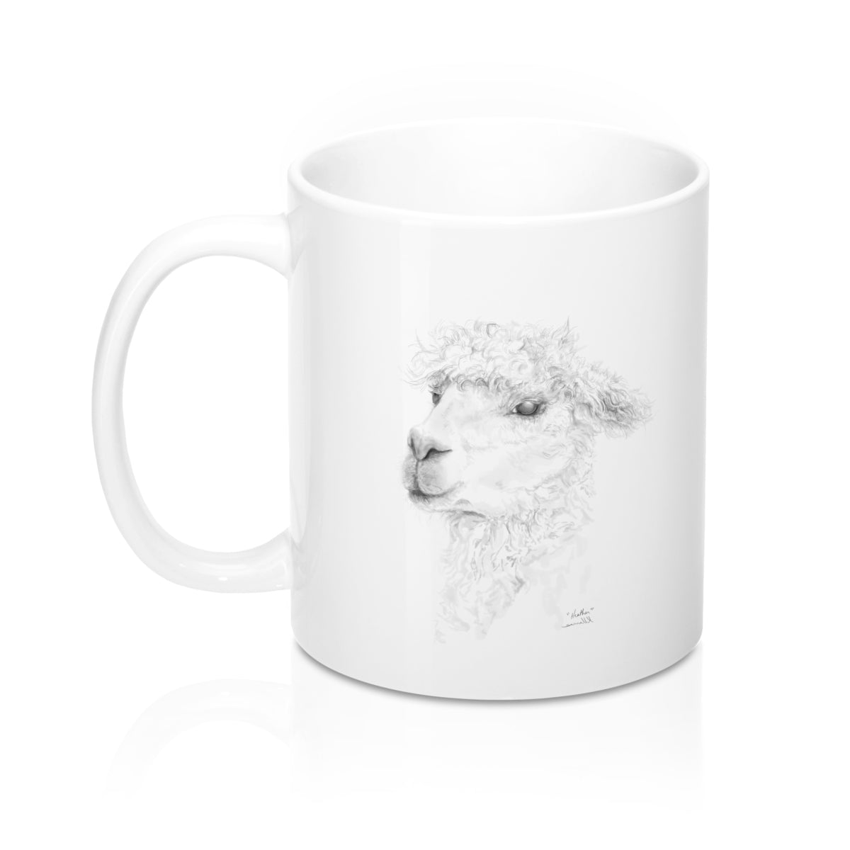 Personalized Llama Mug - HEATHER