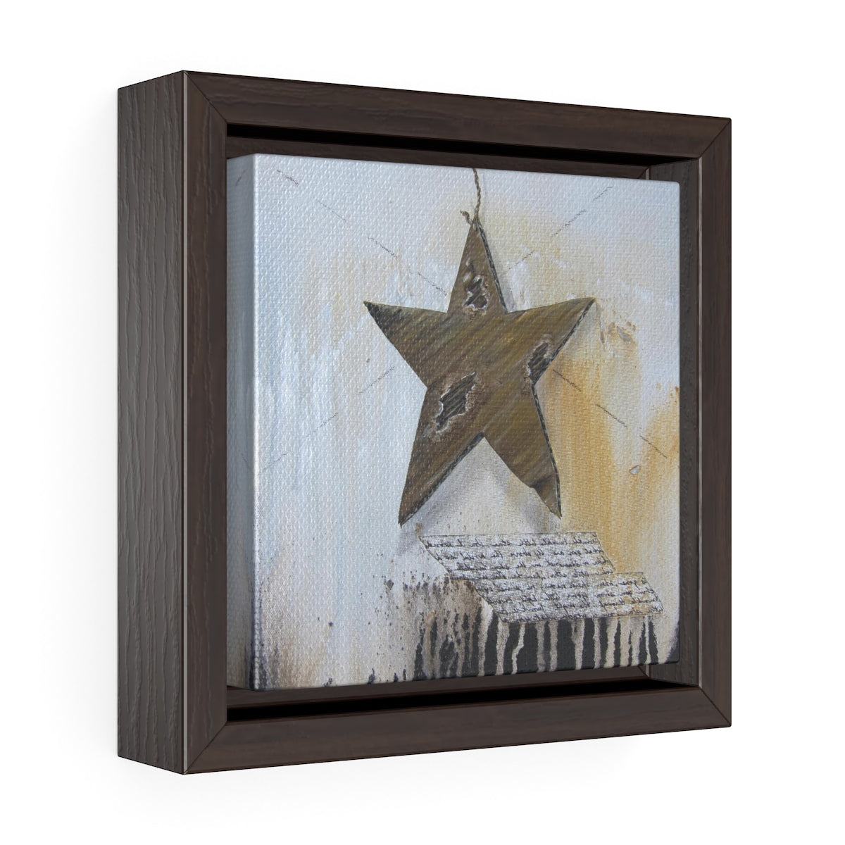 Square Framed Art Print | Lullaby: Wonder