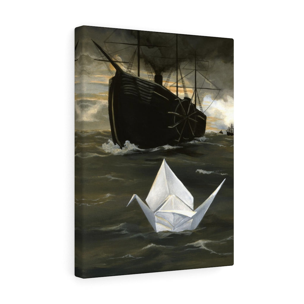 A Tsuru for Perry - K. Llamas Wall Art Print
