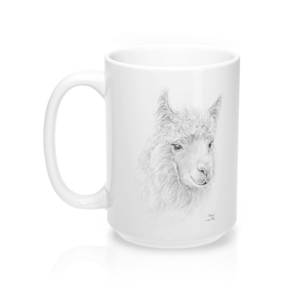 Personalized Llama Mug - MORGAN