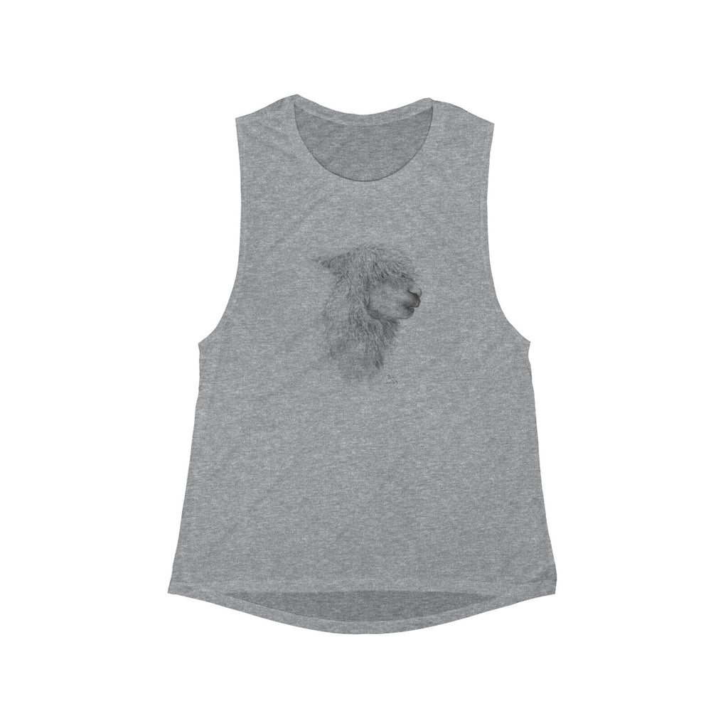 Llama Tank top: Woman's Scoop - BAILIE
