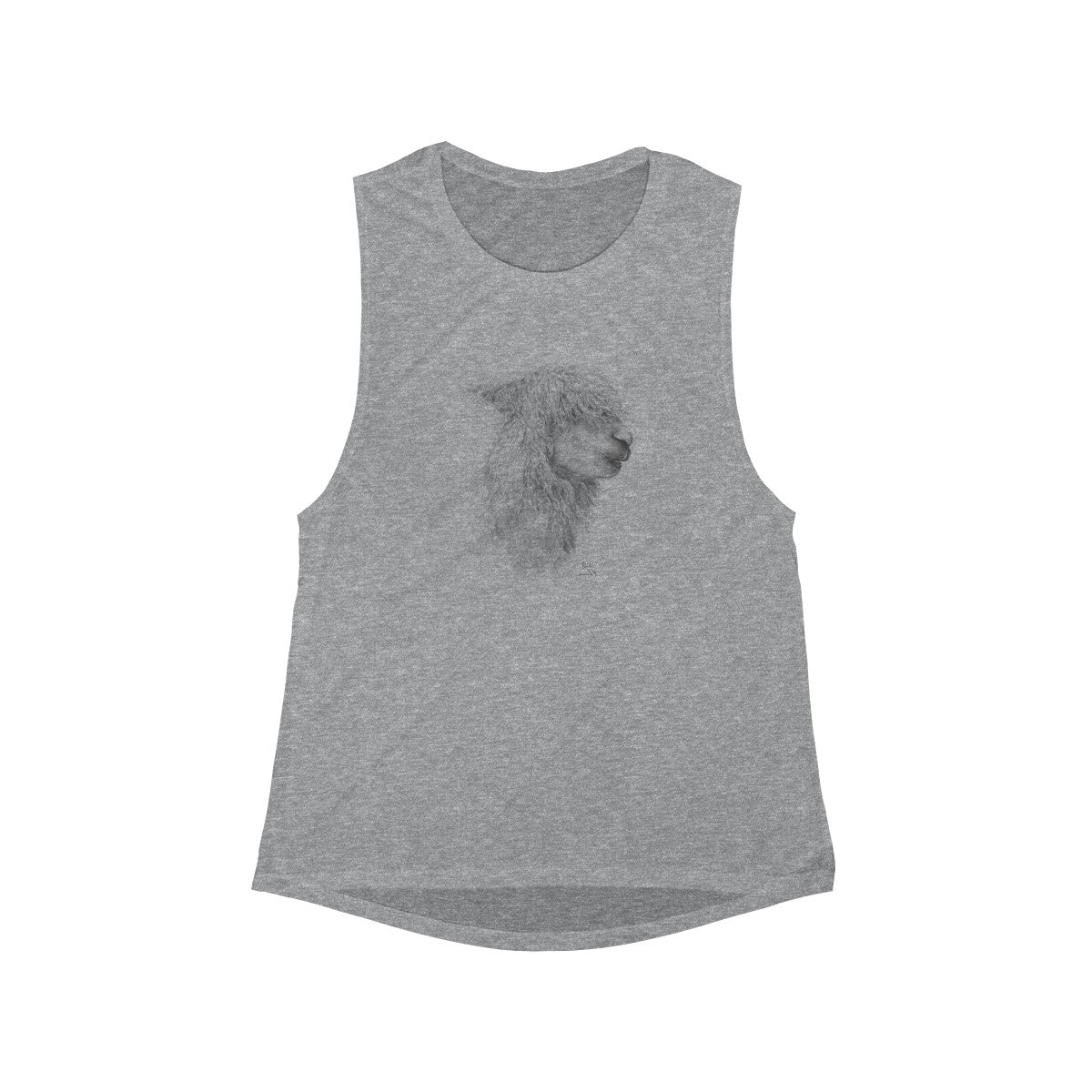 Llama Tank top: Woman's Scoop - BAILIE