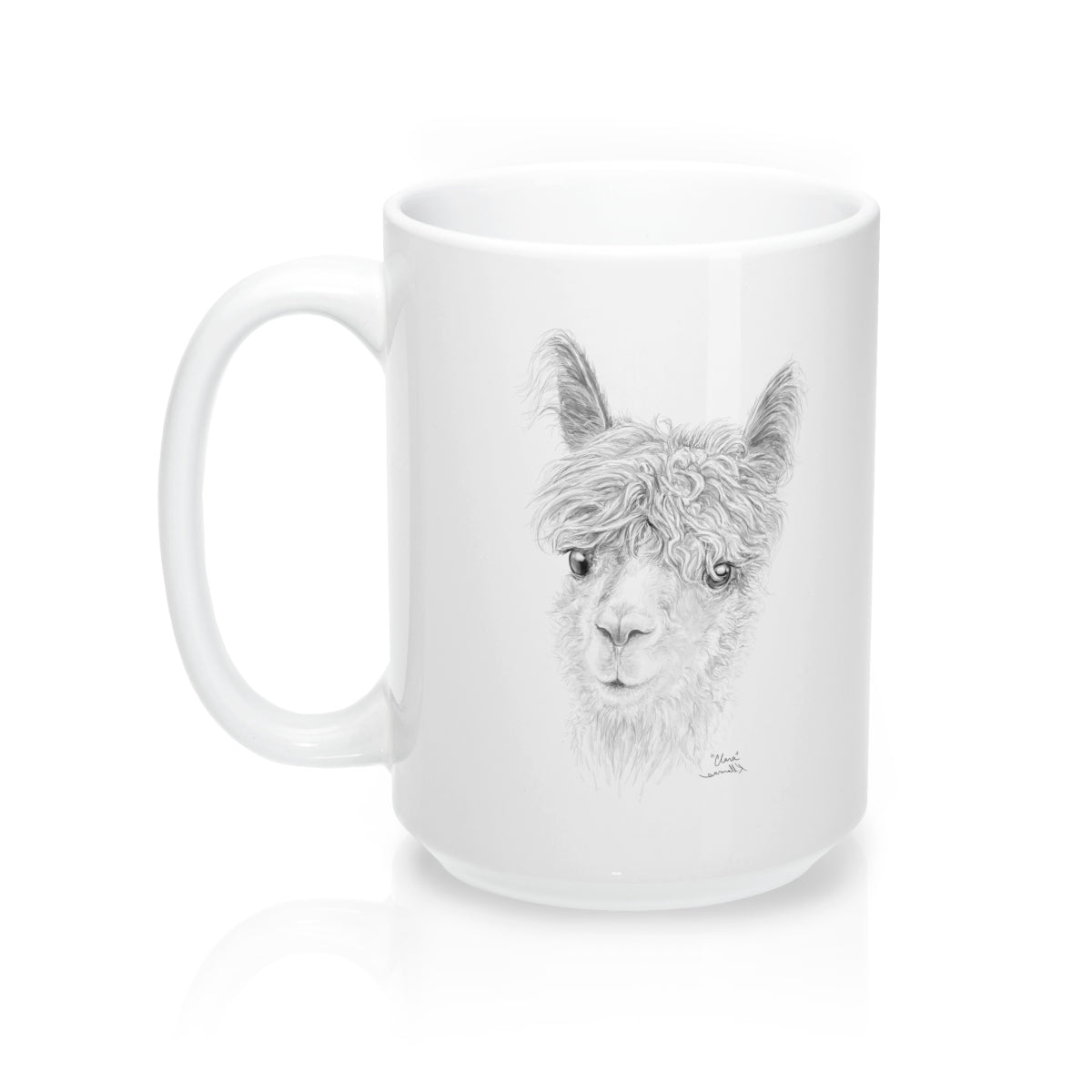Llama Name Mugs - CLARA