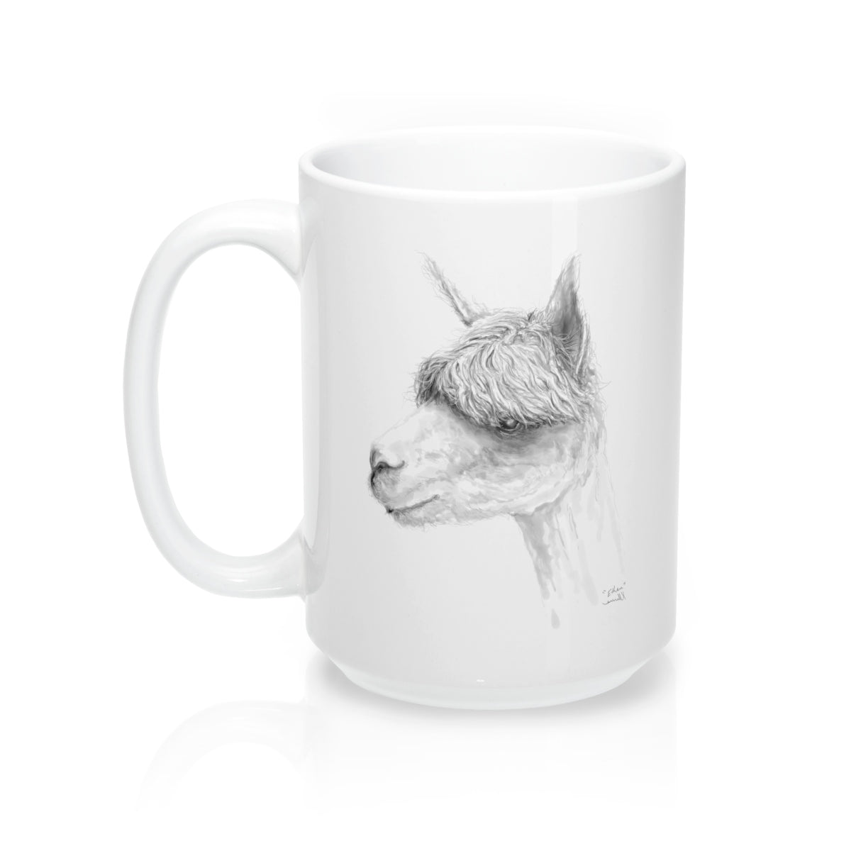 Personalized Llama Mug - ETHAN