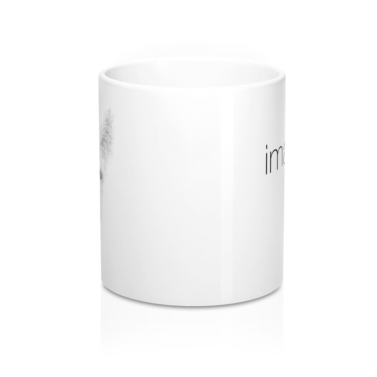 Llama Inspiration Mug: IMAGINE