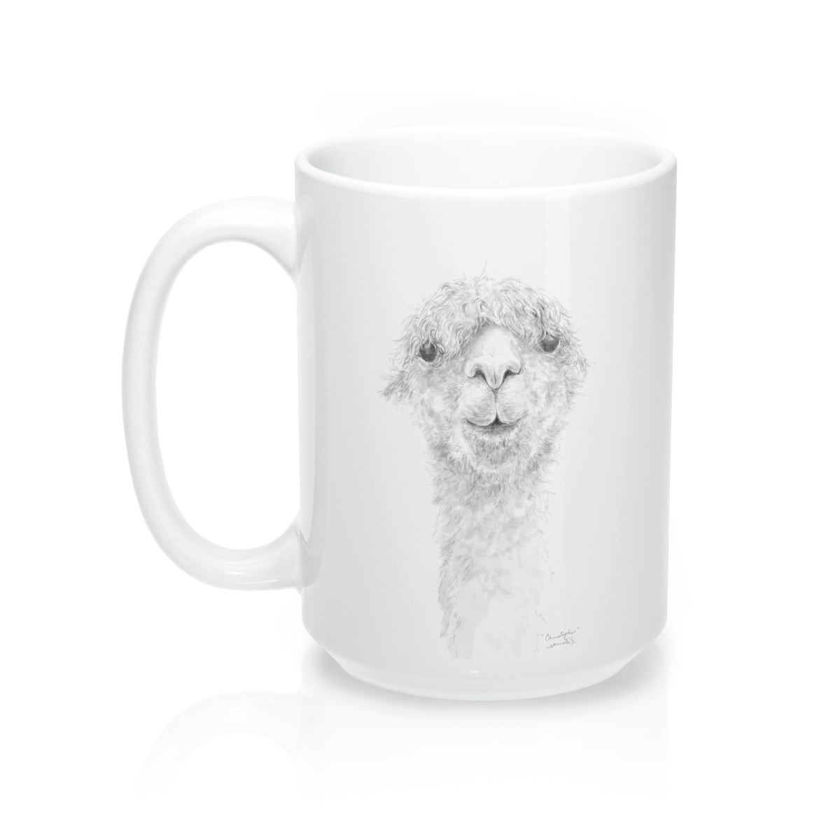 Personalized Llama Mug - CHRISTOPHER