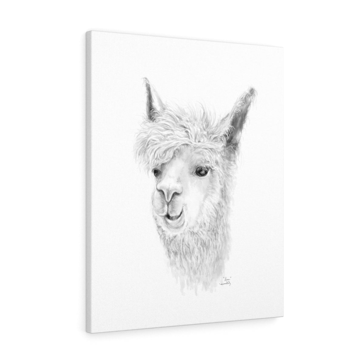 LIAM Llama - Art Canvas