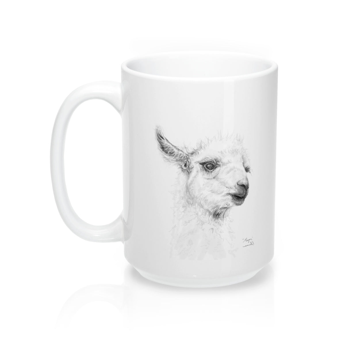 Personalized Llama Mug - MEAGAN