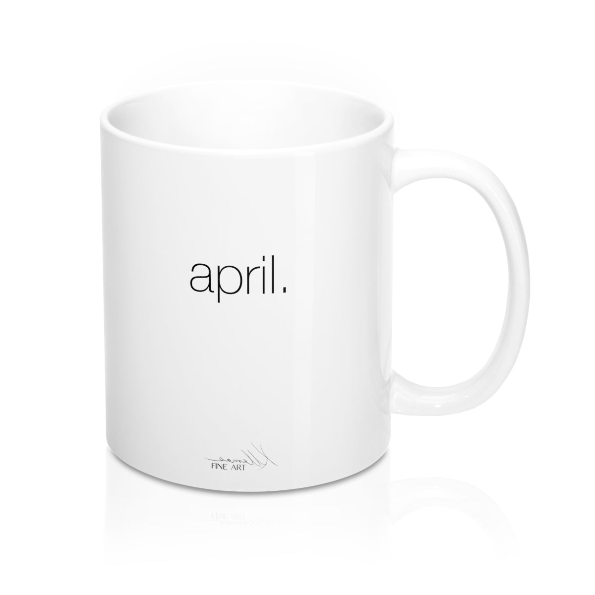 Llama Name Mugs - APRIL
