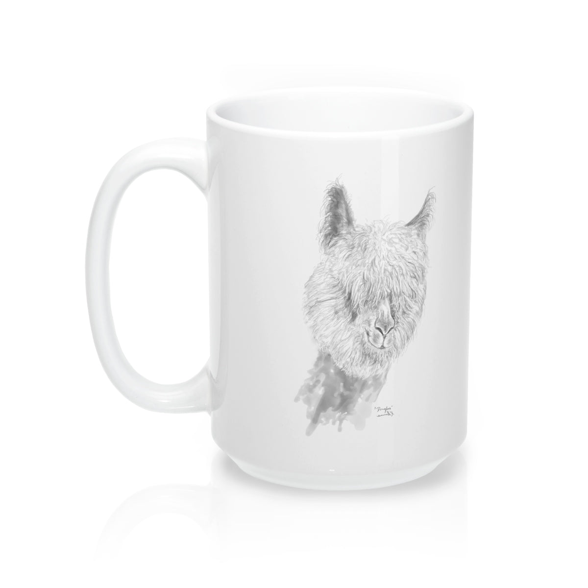 Personalized Llama Mug - DOUGLAS