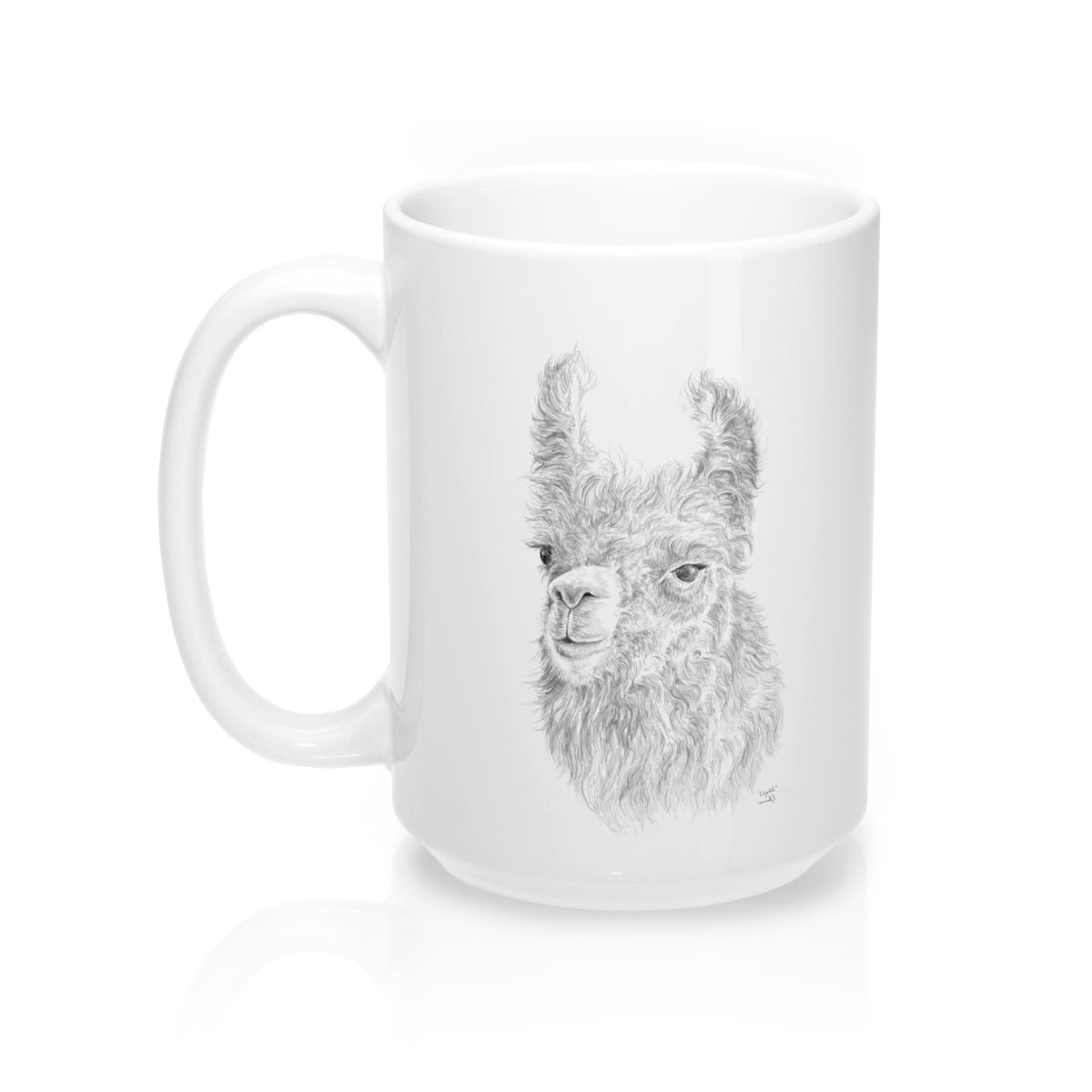 Personalized Llama Mug - ELIZABETH