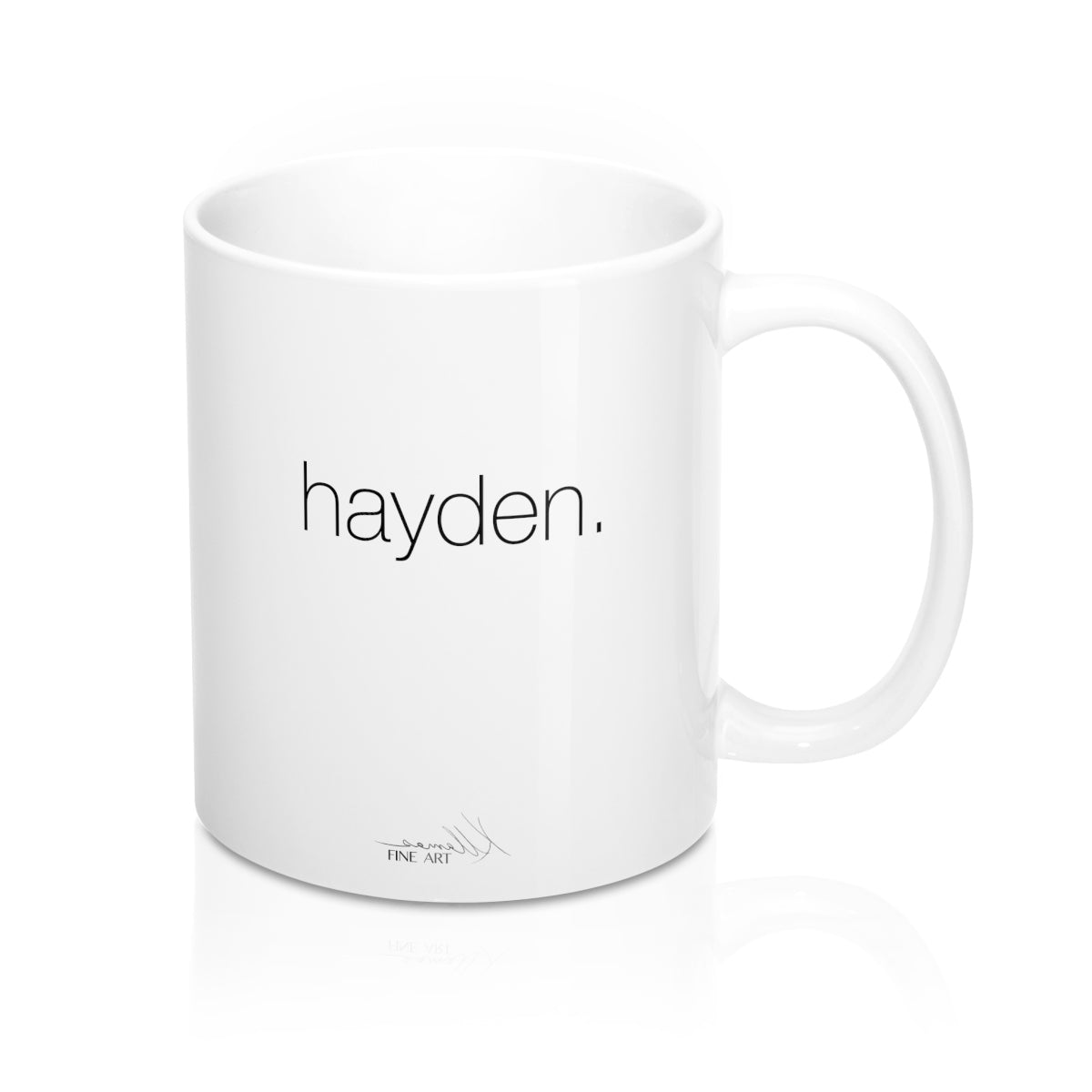 Personalized Llama Mug - HAYDEN