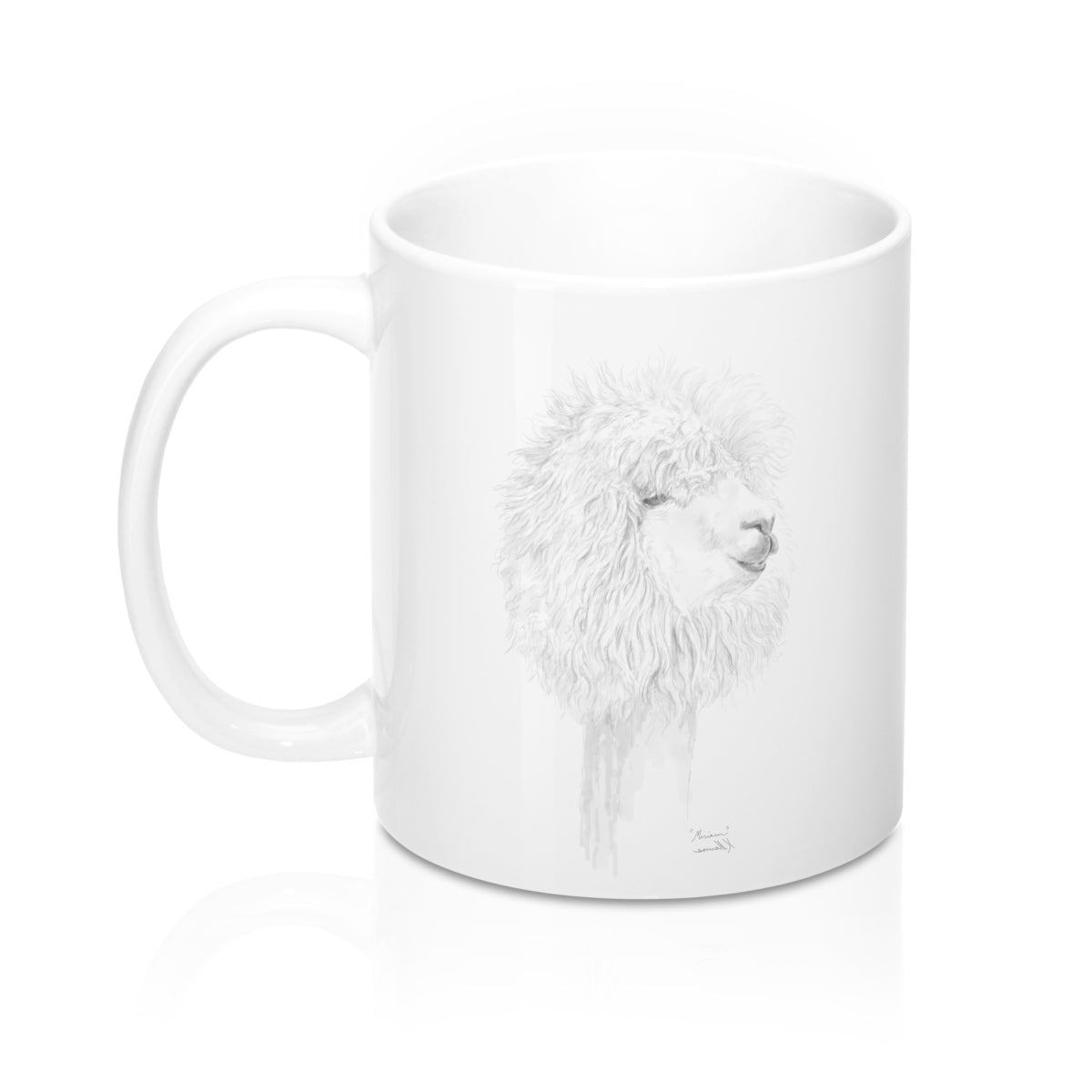 Llama Name Mugs - MIRIAM