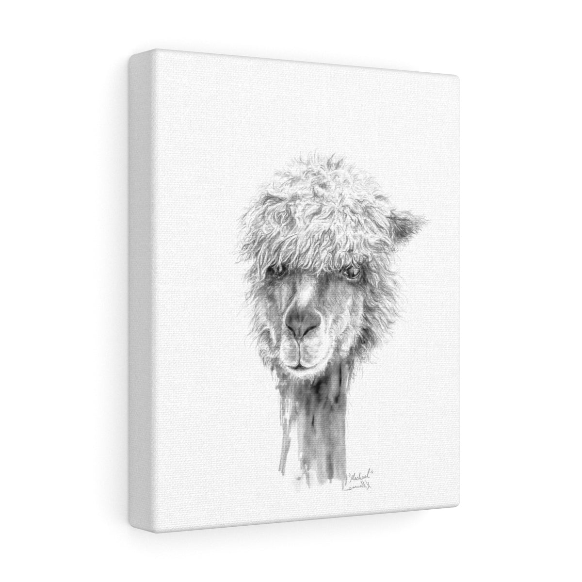 MICHAEL Llama - Art Canvas
