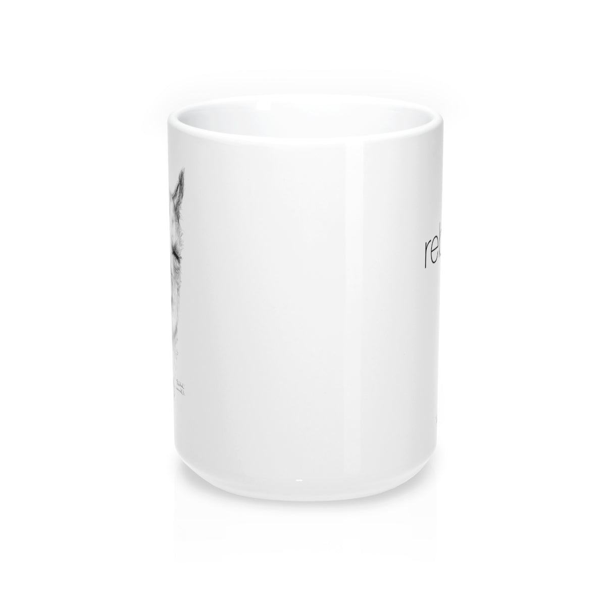 Personalized Llama Mug - REBEKAH