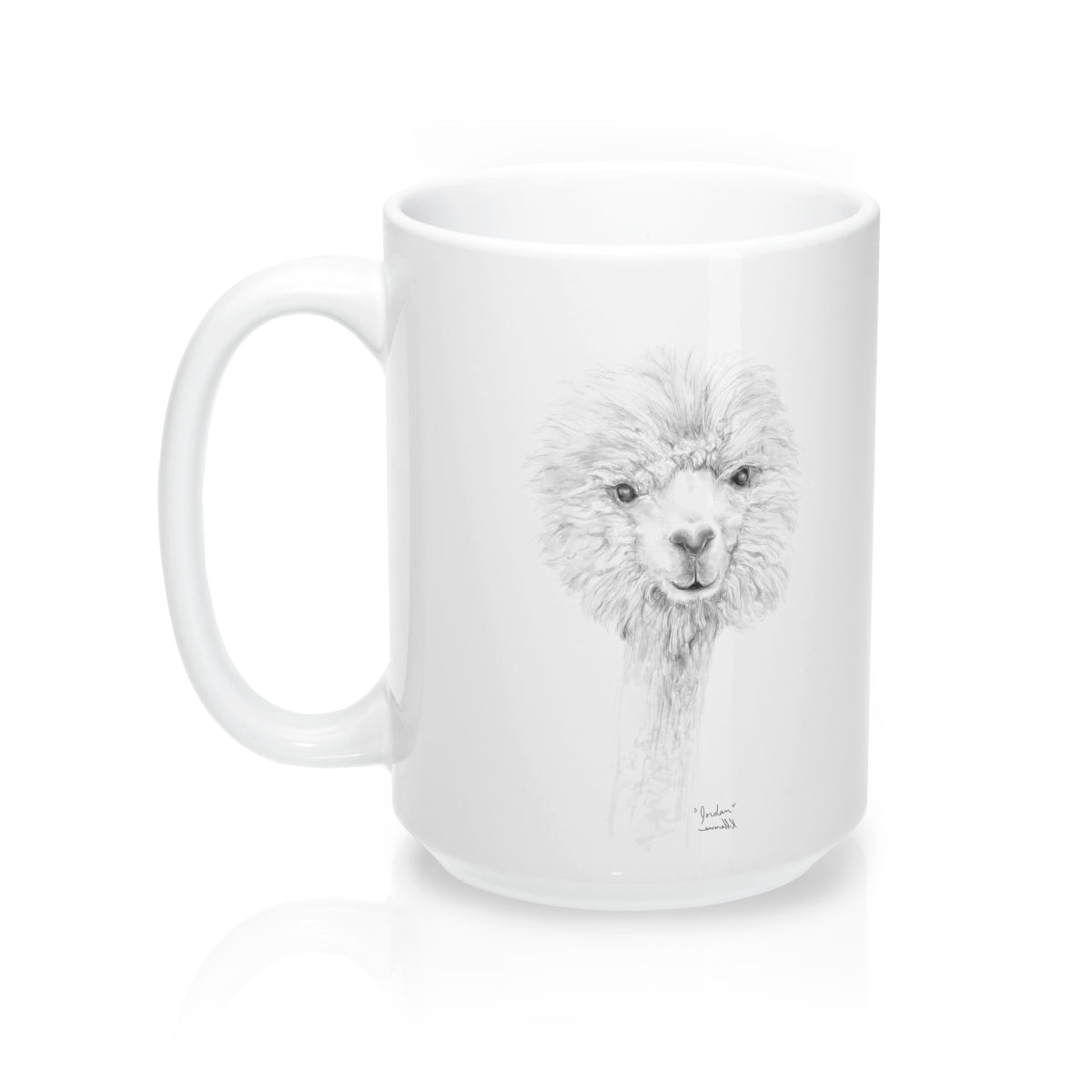 Personalized Llama Mug - JORDAN