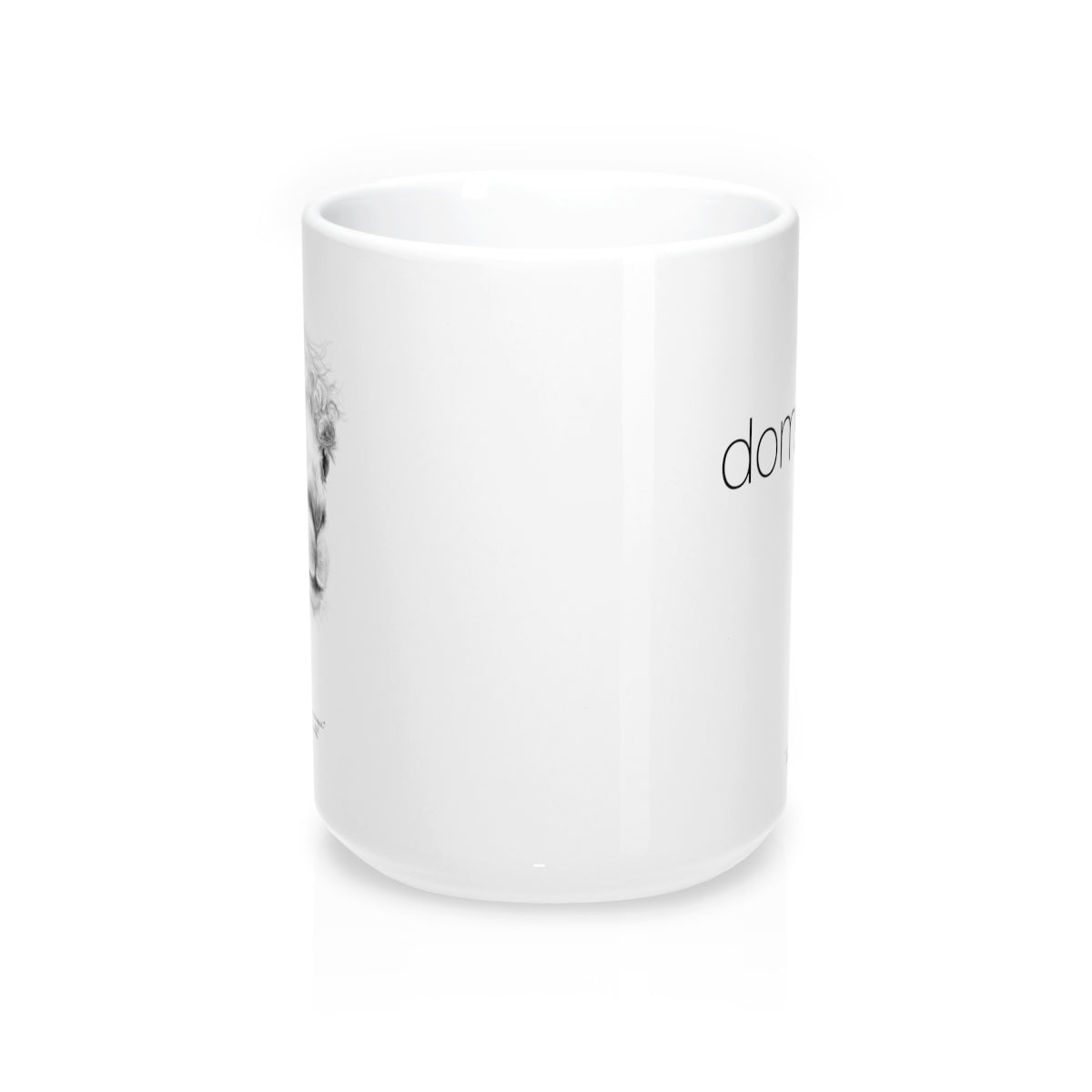Llama Name Mugs - DOMINIQUE