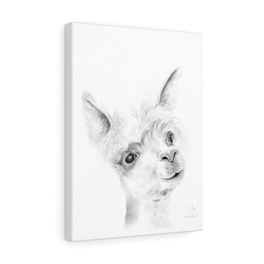 JULIE Llama - Art Canvas
