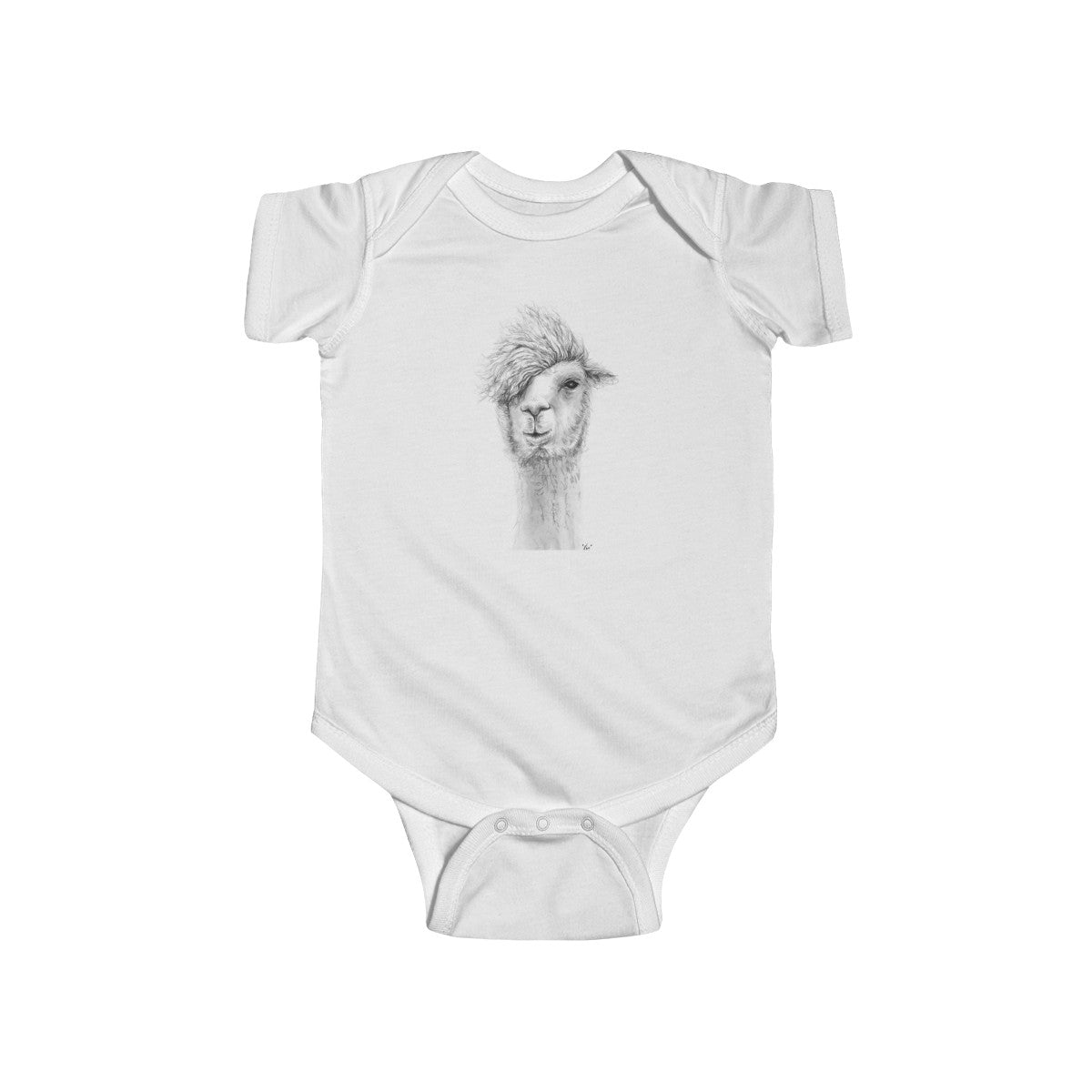 Llama Baby Onesie - DISCOVER