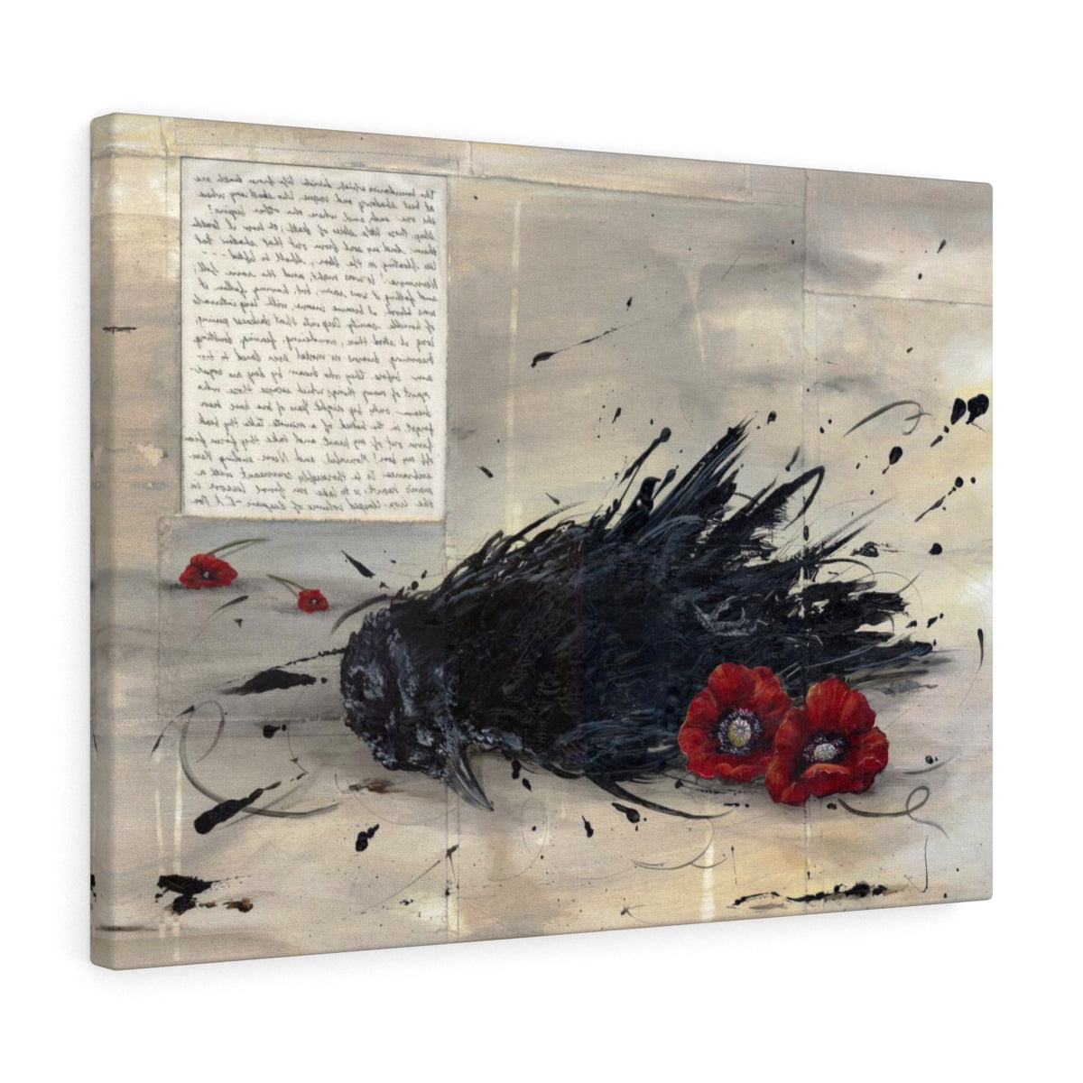 100 Years of Poe - K. Llamas Wall Art Print