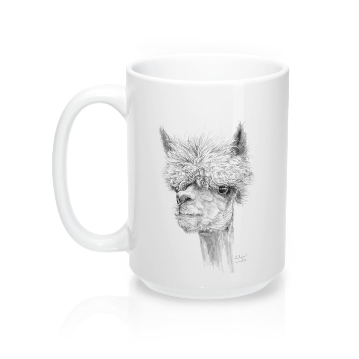 Llama Name Mugs - ANDREW