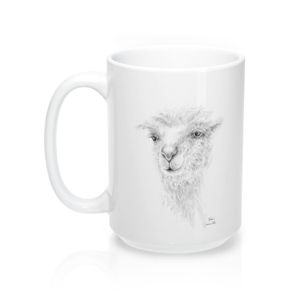 Llama Name Mugs - ASHER