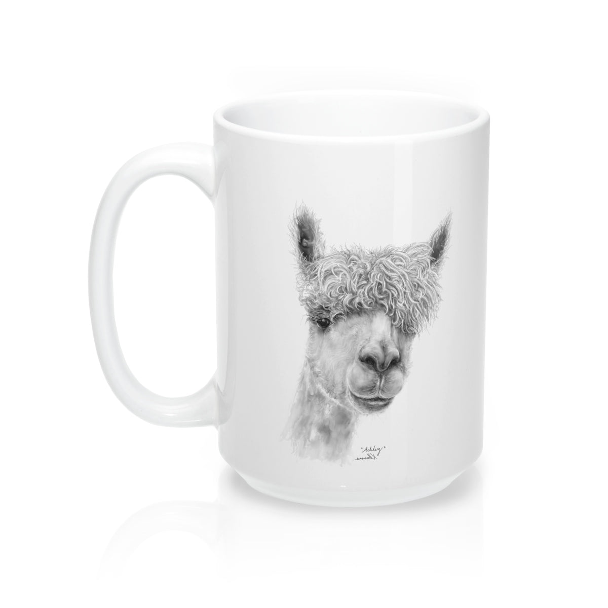 Llama Name Mugs - ASHLEY