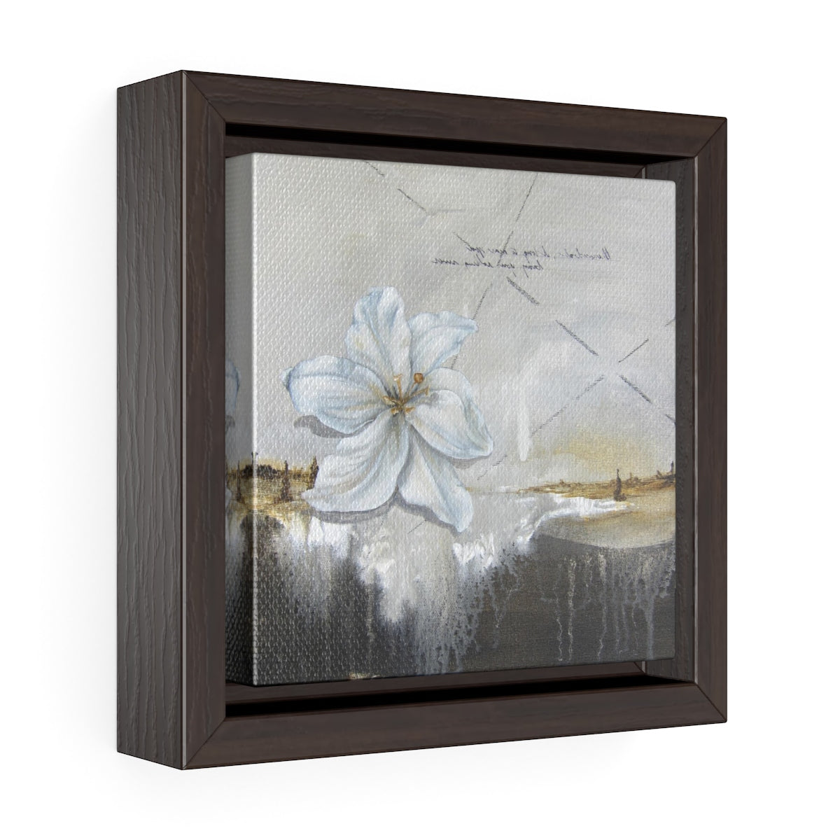 Square Framed Art Print | Lullaby: Shenandoah
