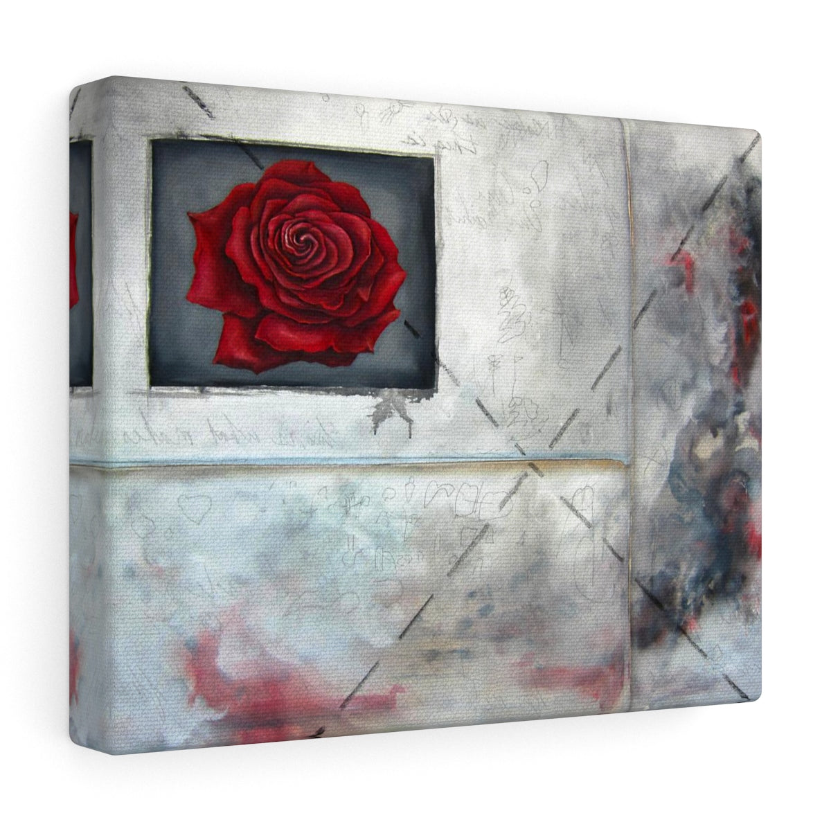 Enter Crimson - K. Llamas Wall Art Print