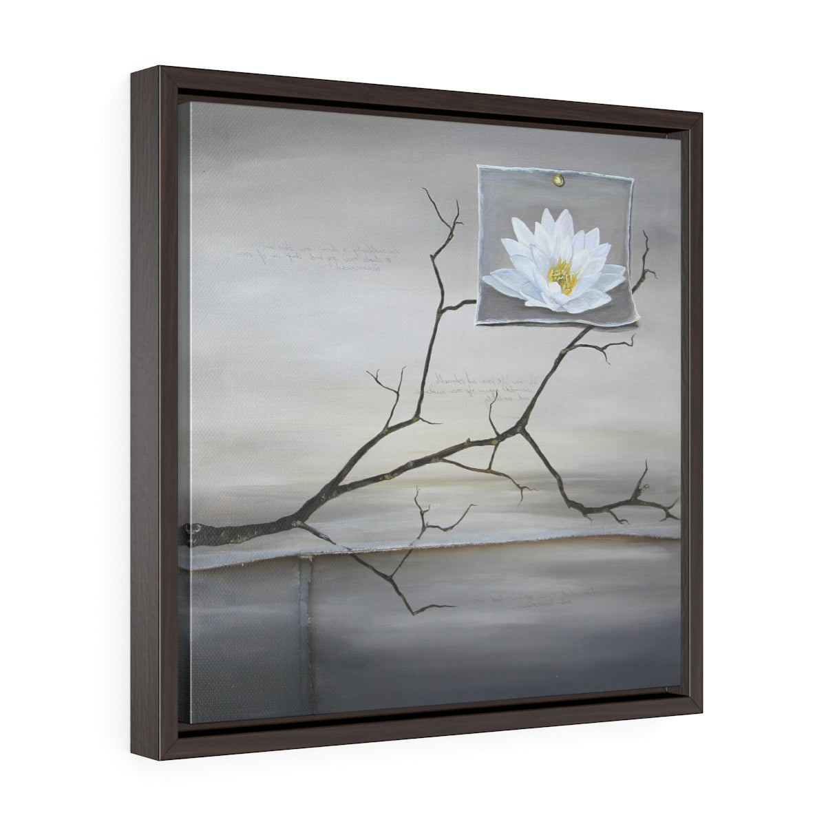 Framed Art Print | Lullaby: Lost Lotus