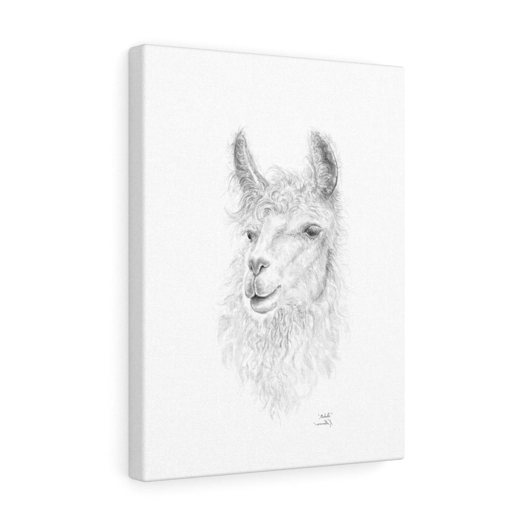 Michelle Llama - Art Canvas