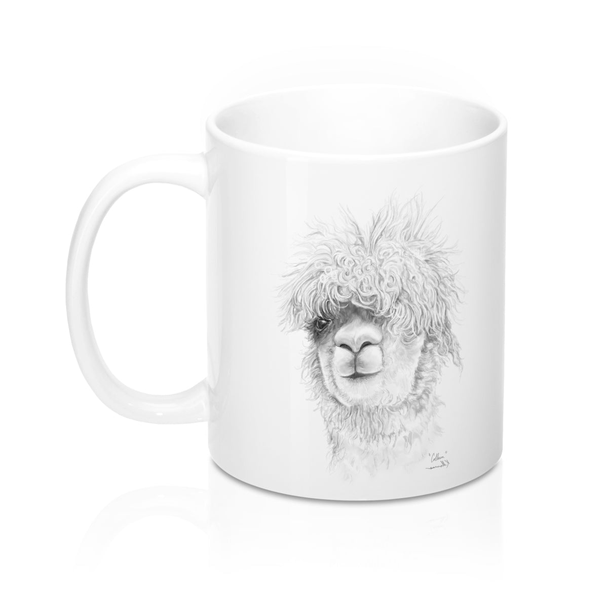 Llama Name Mugs - COLLEEN