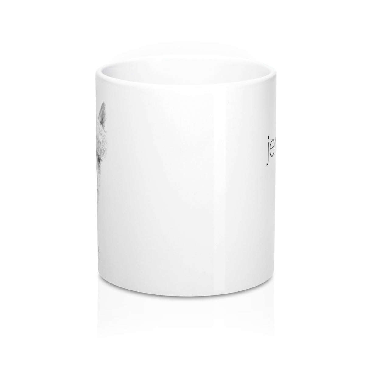 Personalized Llama Mug - JENNIFER