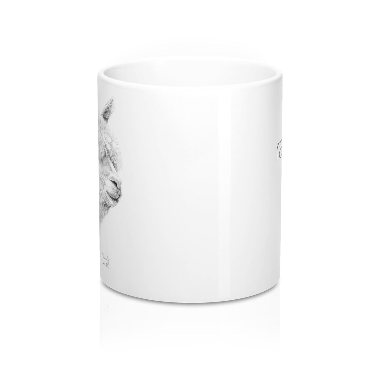 Personalized Llama Mug - RANDY