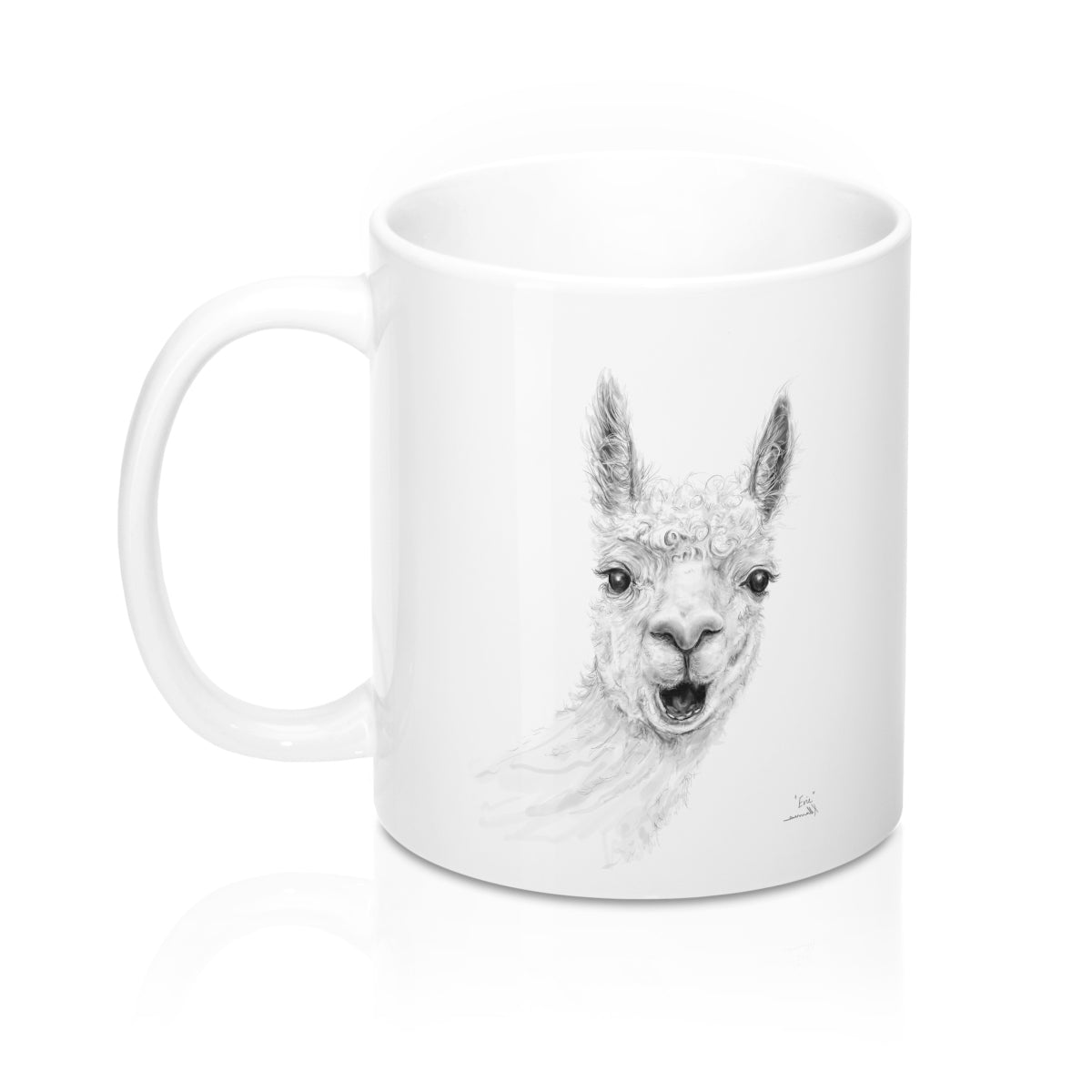 Llama Name Mugs - EVIE