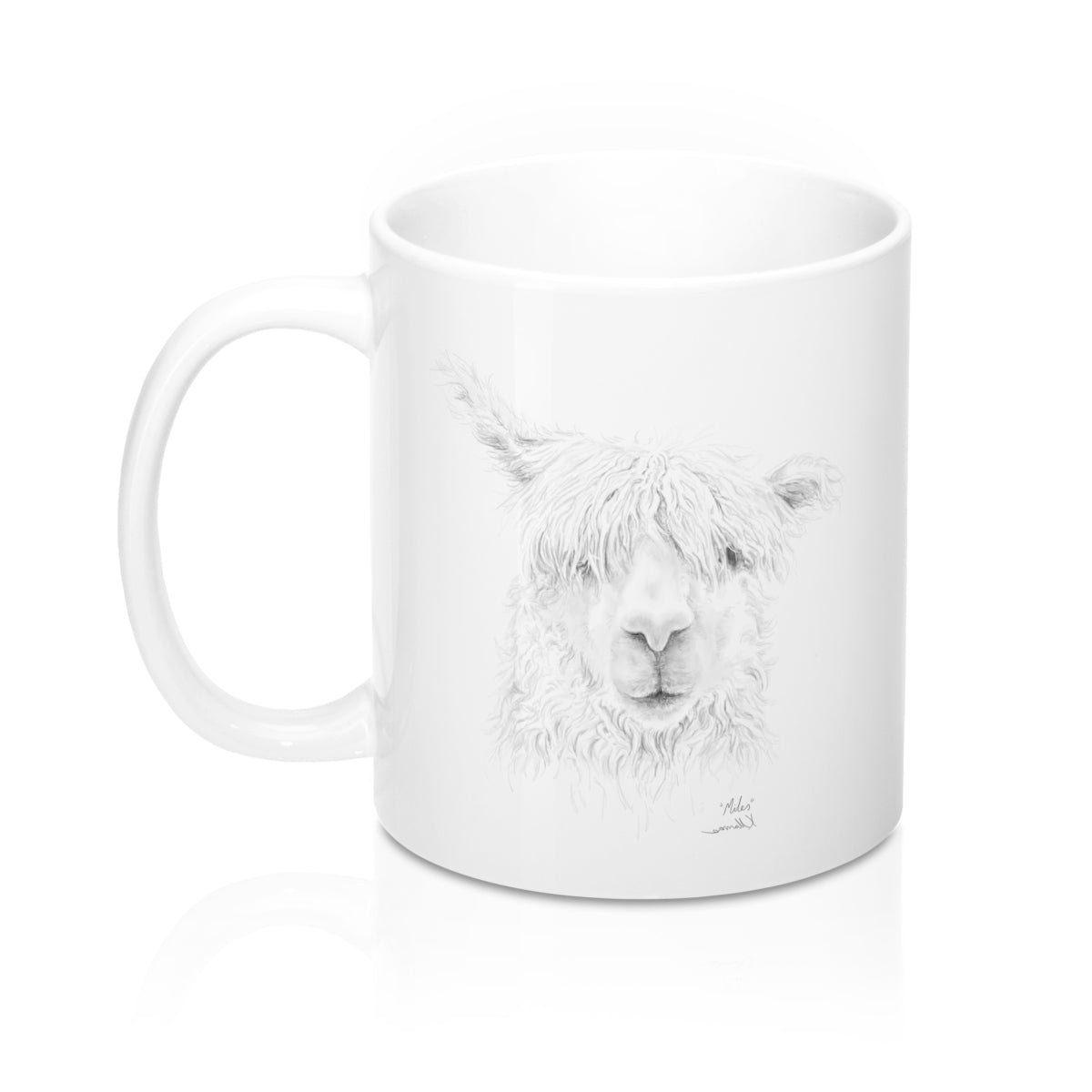 Personalized Llama Mug - MILES