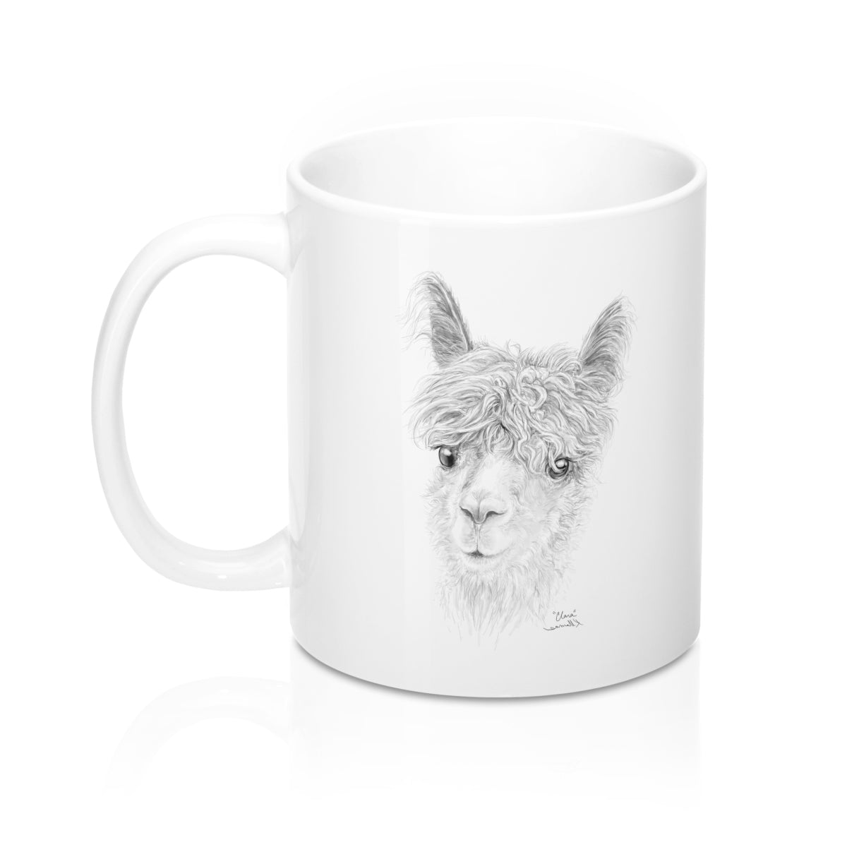 Llama Name Mugs - CLARA