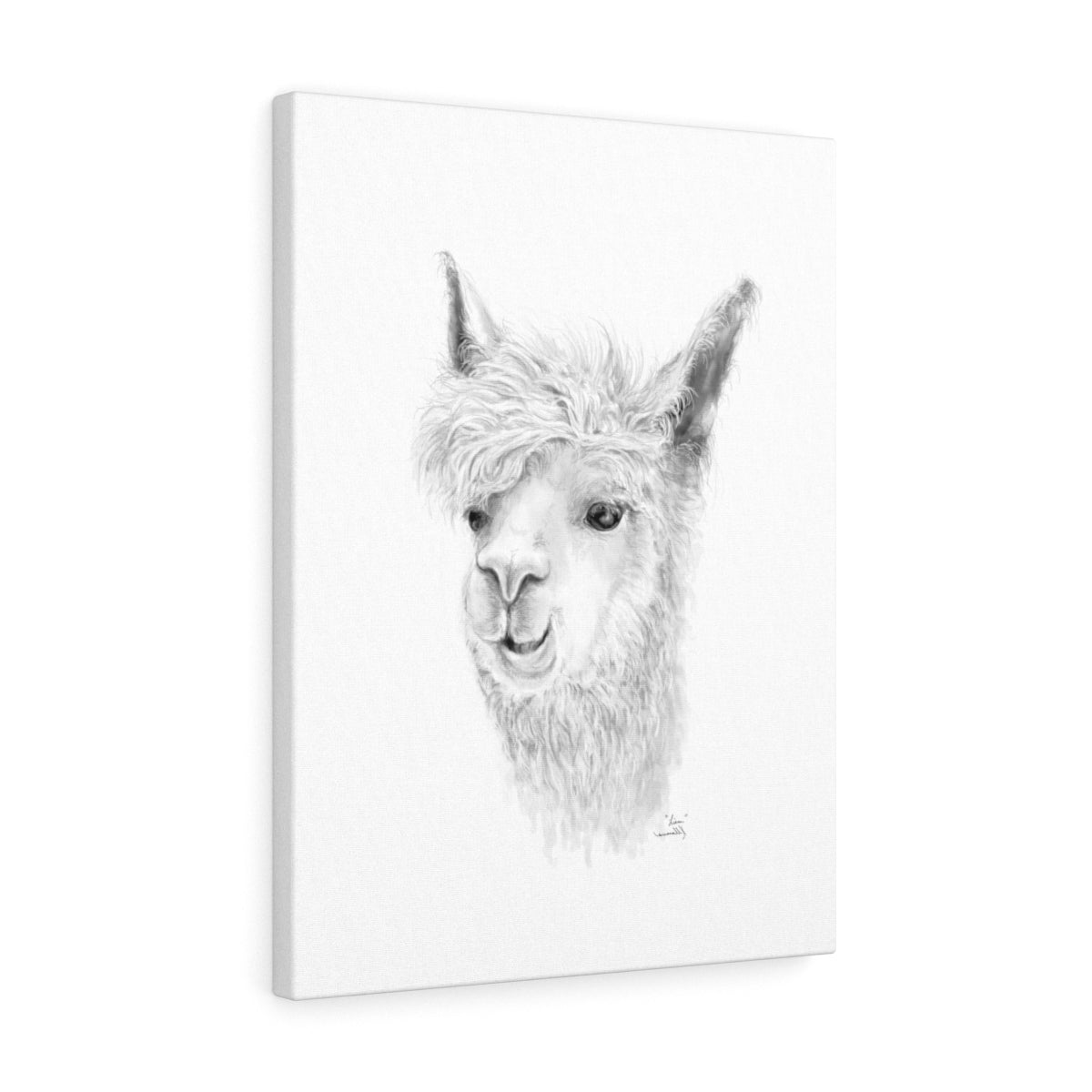 LIAM Llama - Art Canvas