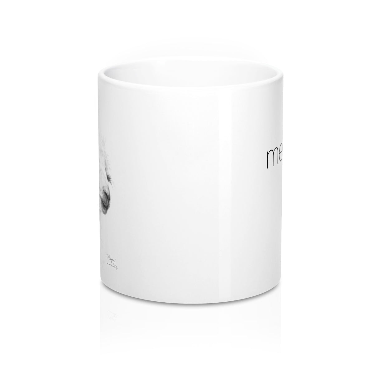 Personalized Llama Mug - MEAGAN