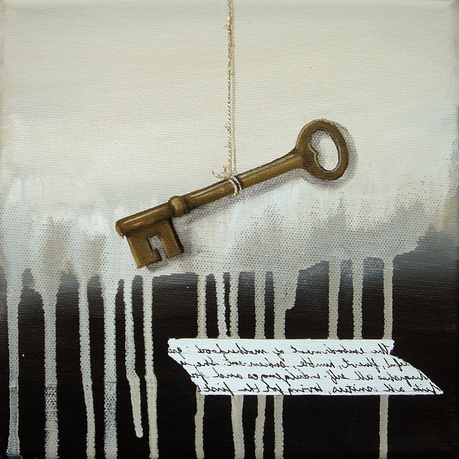 Square Framed 6x6" Art Print | Lullaby: A Key