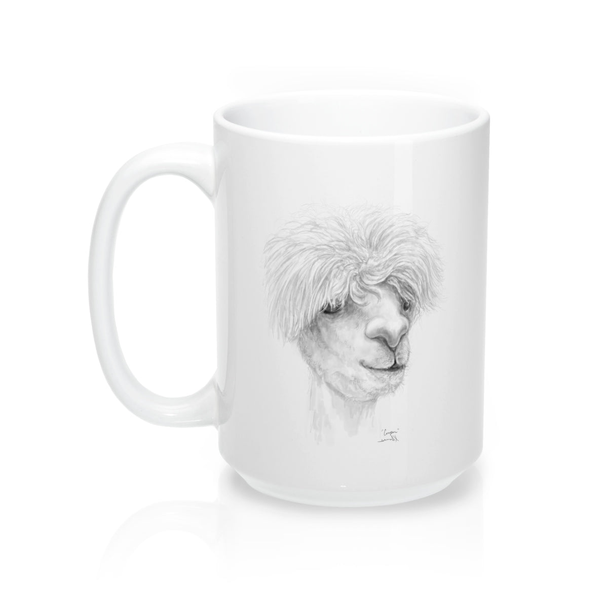 Llama Name Mugs - COOPER