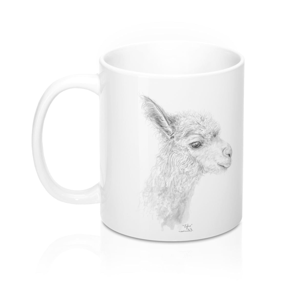 Personalized Llama Mug - RUFUS