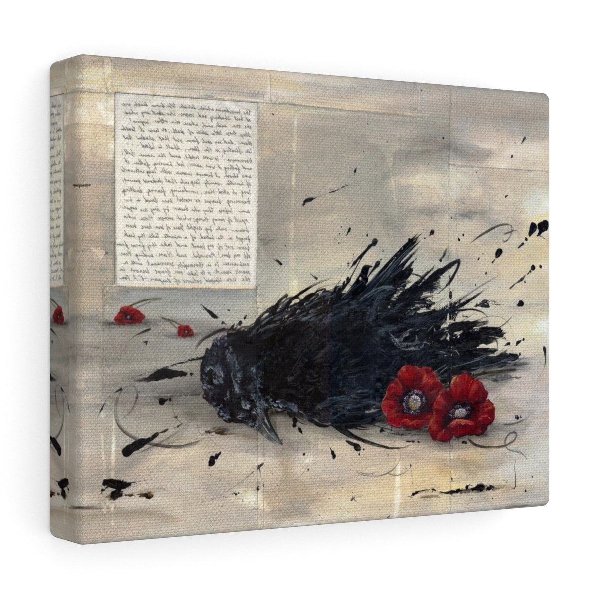 100 Years of Poe - K. Llamas Wall Art Print