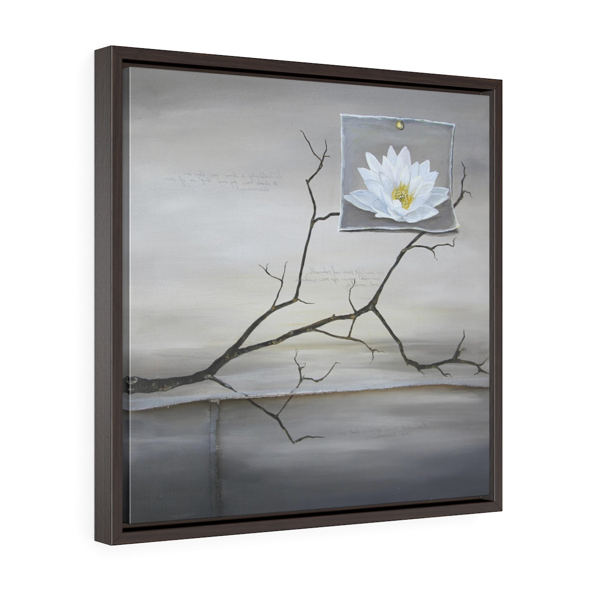 Framed Art Print | Lullaby: Lost Lotus