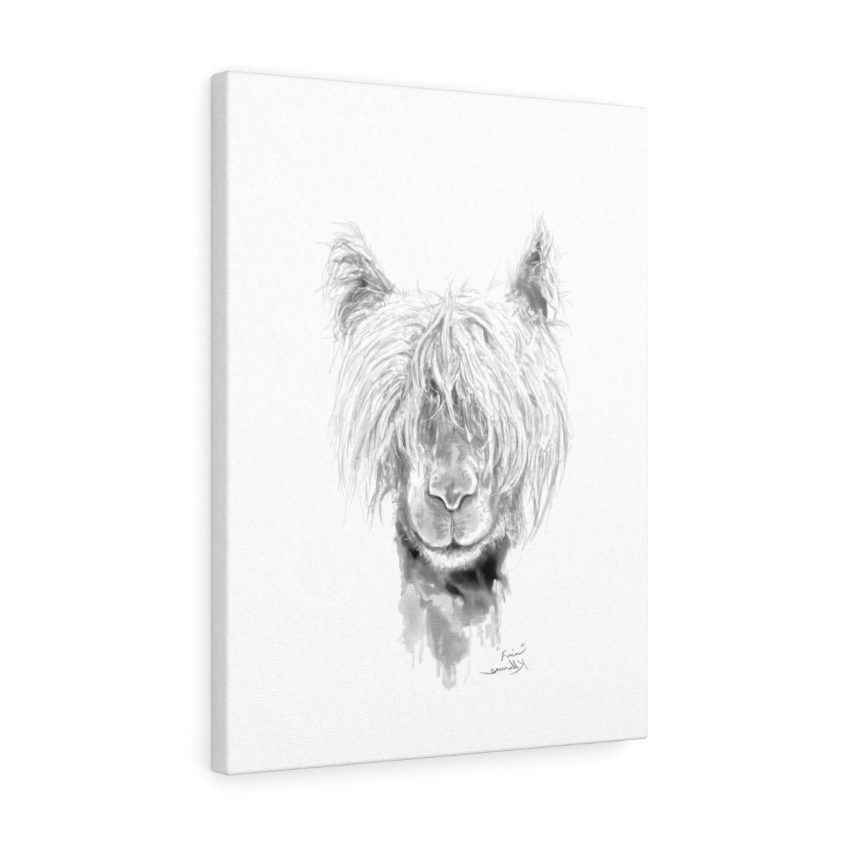 FINN Llama - Art Canvas