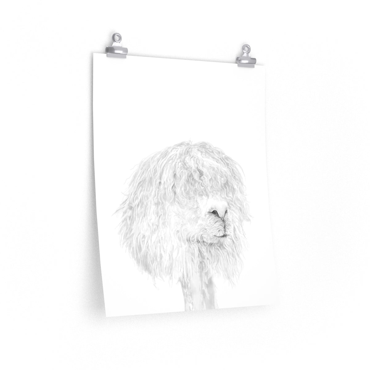 ASA Llama- Art Paper Print