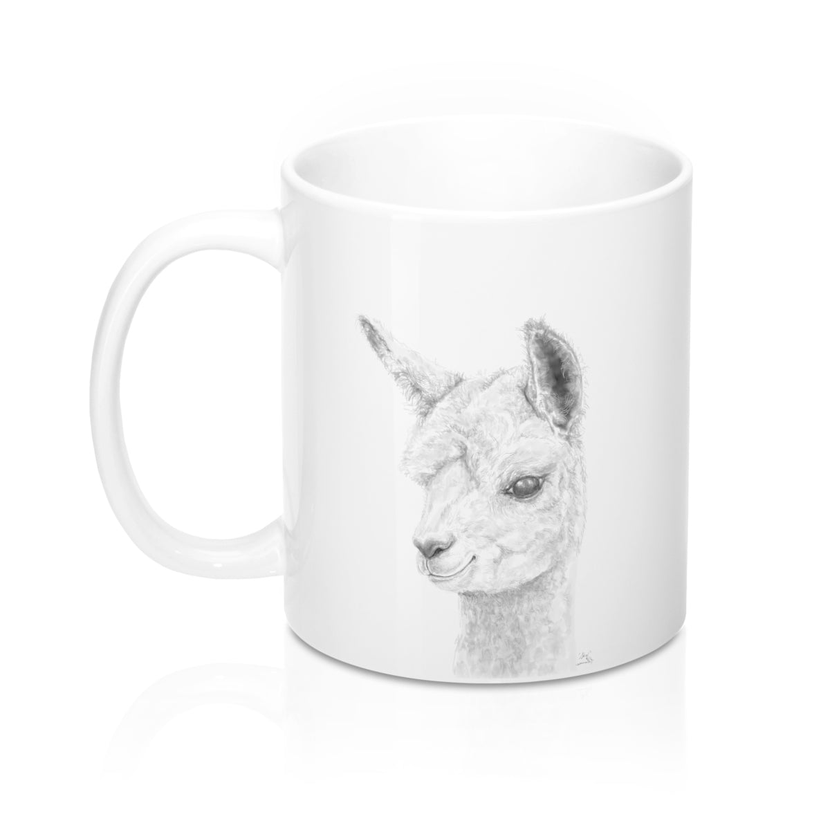 Llama Name Mugs - SKY