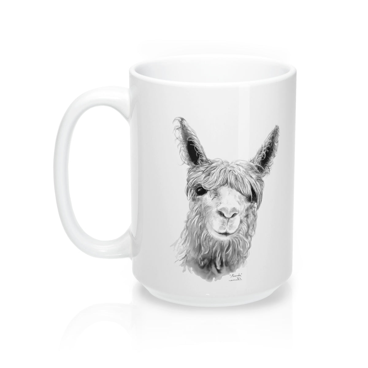 Personalized Llama Mug - MIRANDA