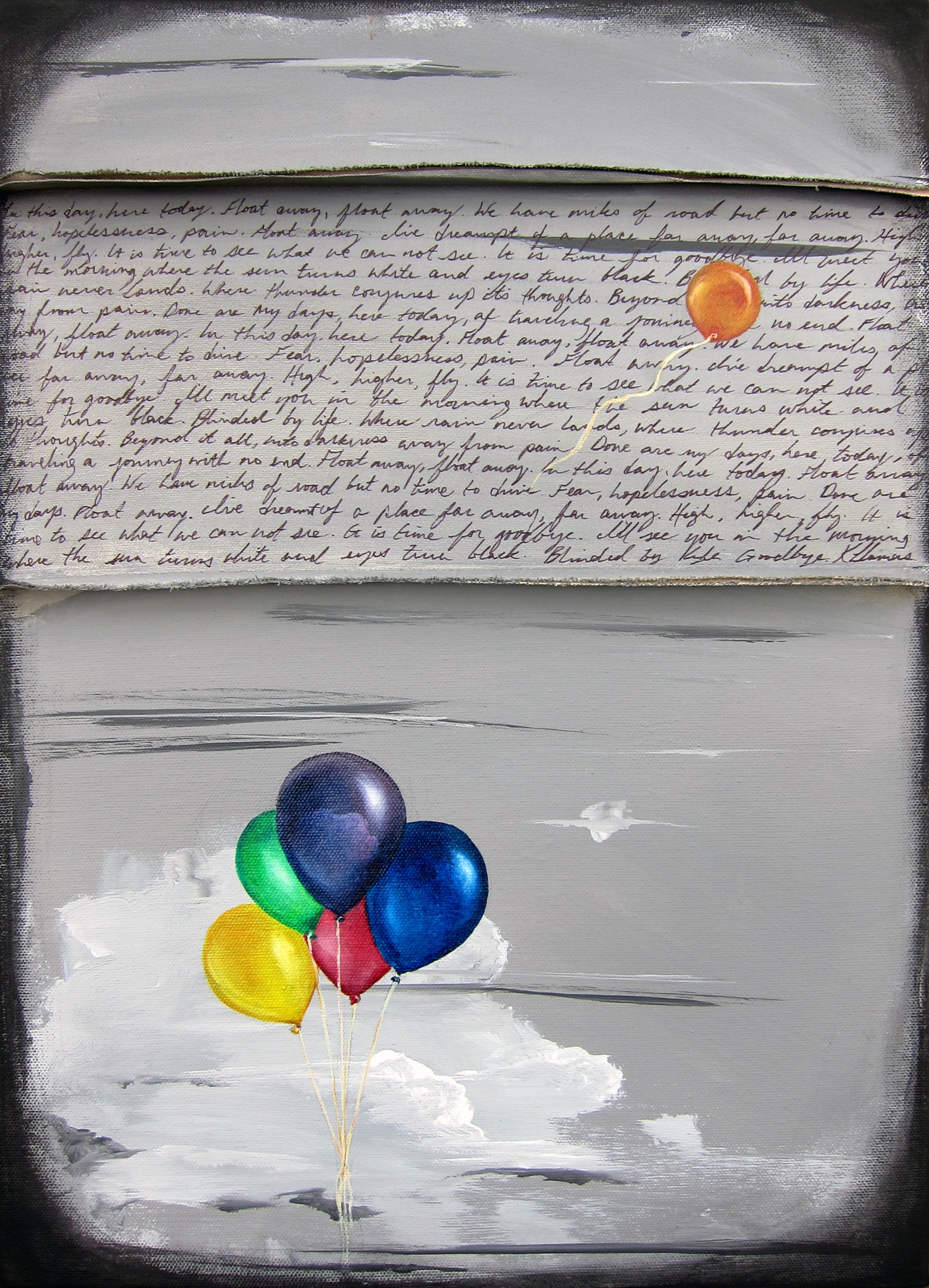 Float Away - K. Llamas Wall Art Print