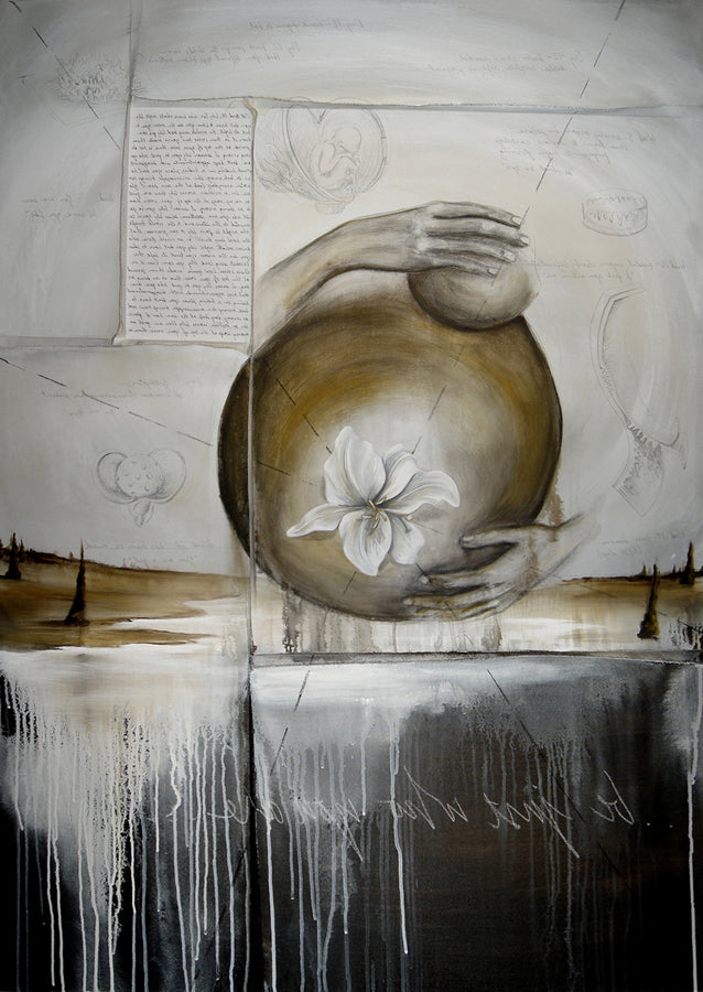 History of Lily - K. Llamas Wall Art Print